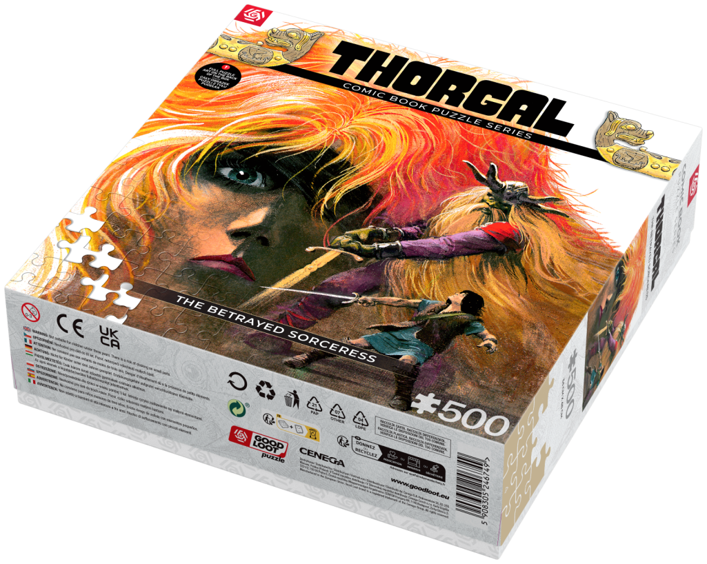 Puzzle Comic Book: Thorgal: Zdradzona Czarodziejka 500 elementów